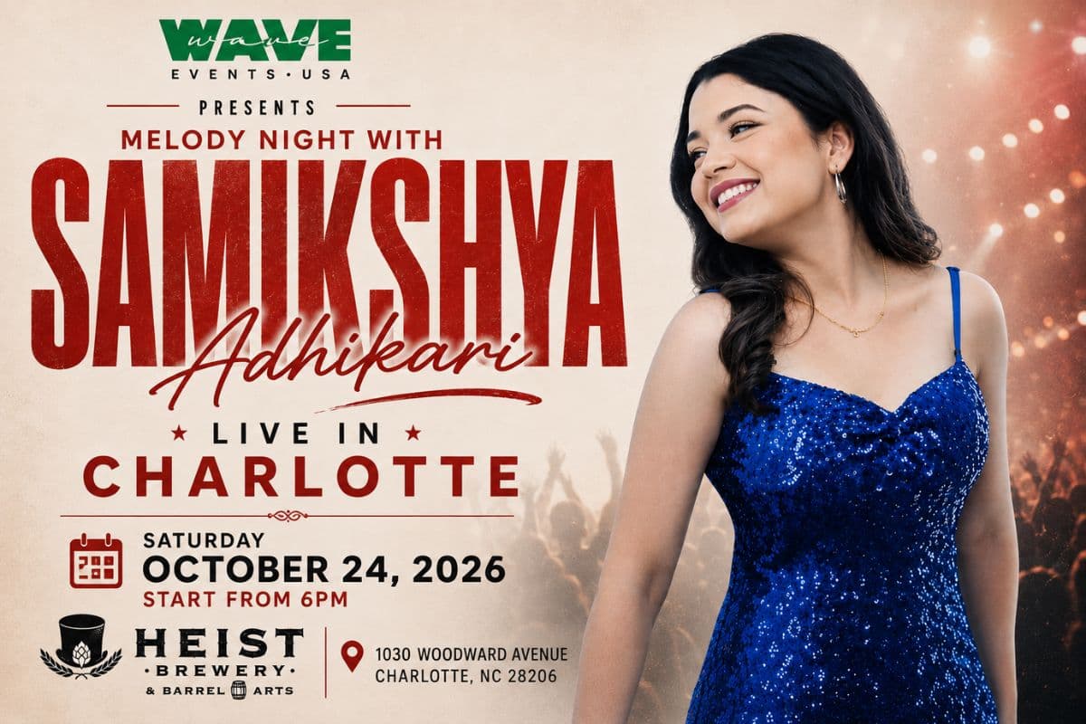 Samikshya Adhikari Live in Charlotte