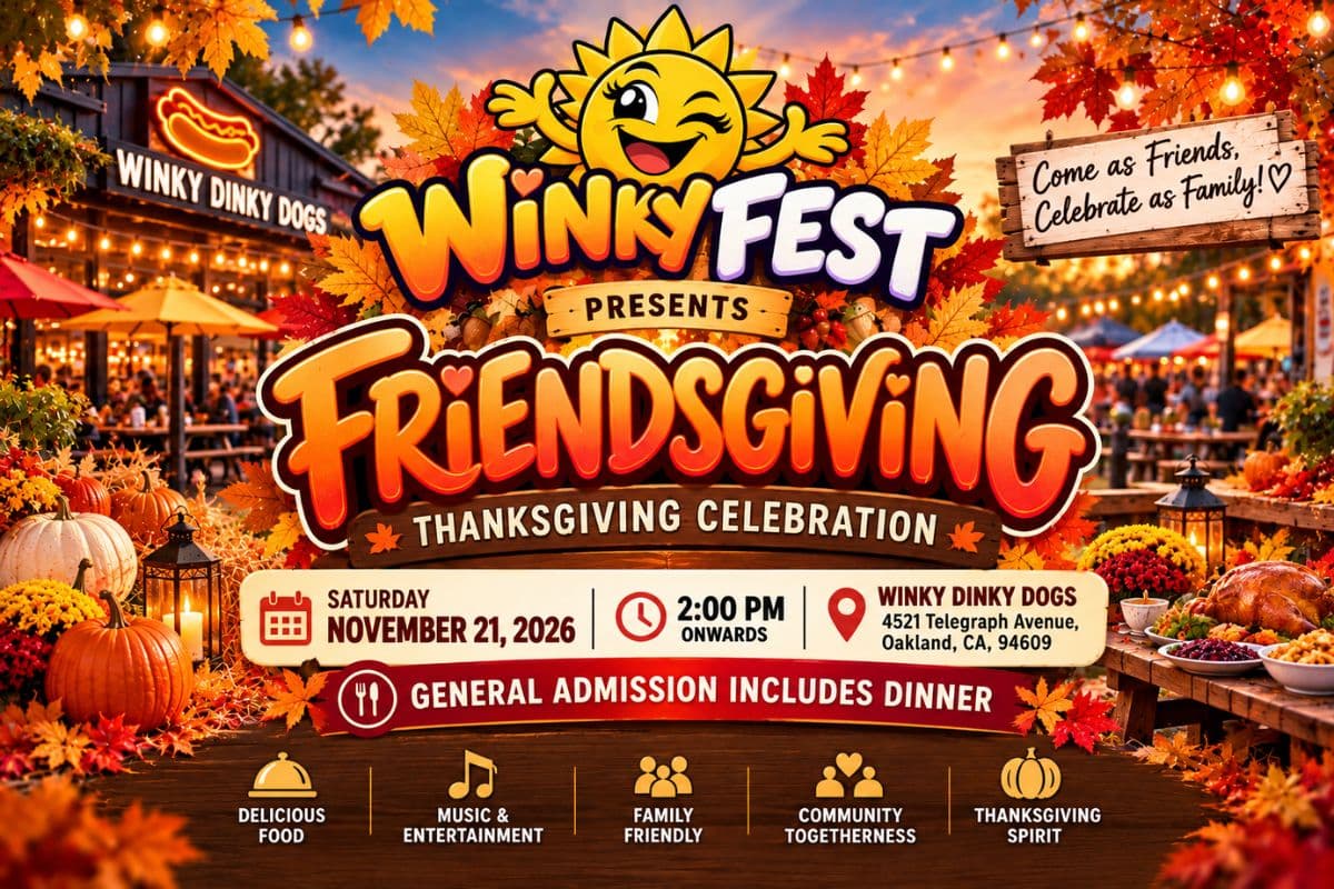 Winky Fest Presents: Friendsgiving 2026